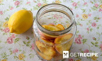Компот из персиков с лимонным соком (2-й рецепт)