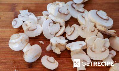Крупеник пшенный с грибами (2-й рецепт)