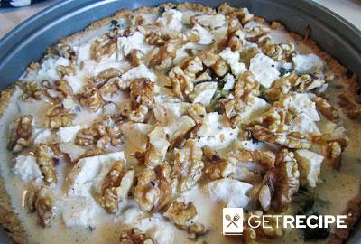 Пирог с мангольдом, сыром фета и грецкими орехами (2-й рецепт)