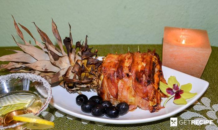 Photo of Фаршированный мясом ананас.