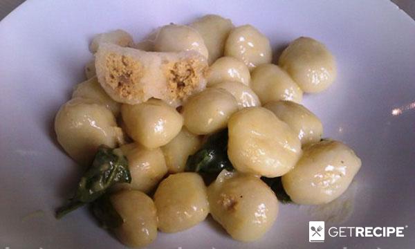 Картофельные ньокки с мясной начинкой (2-й рецепт)