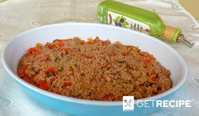 Запеканка из баклажанов с мясным фаршем и помидорами (2-й рецепт)