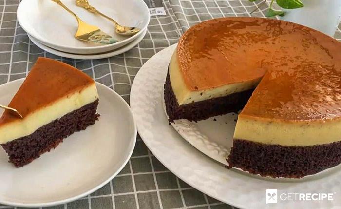 Photo of Шоколадный бисквитный торт карамельным муссом (2-й рецепт)