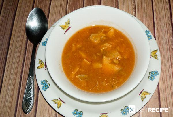 Photo of Томатный крем-суп с рыбой (2-й рецепт)