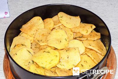 Картофельный перевёрнутый пирог (2-й рецепт)