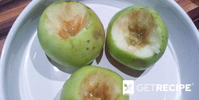 Яблоки запеченые с сухофруктами и орехами (2-й рецепт)