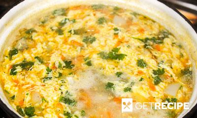 Пшенный суп с яйцом (2-й рецепт)