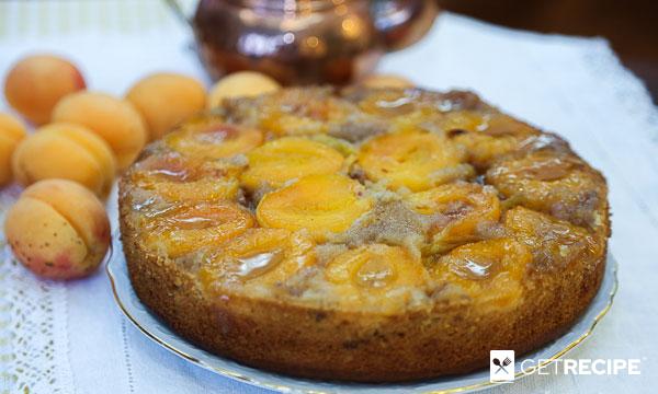 Photo of Перевернутый пирог с абрикосами .