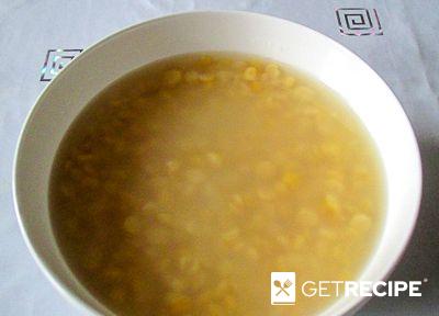 Пшеничный суп с соевым мясом пп вегетарианский постный