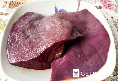 Рубленые оладьи из говяжьей печени (2-й рецепт)