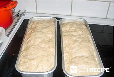 Формовой хлеб из пшеничной муки и овсяных хлопьев (2-й рецепт)