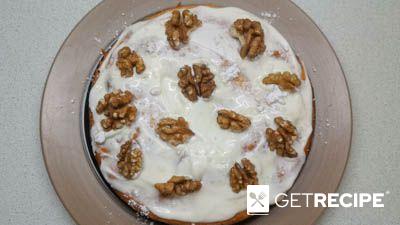 Пирог с орехами на сметане (2-й рецепт)