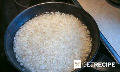 Как приготовить рис на сковороде.