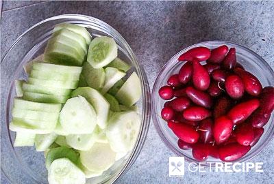 Овощное «малиновое» рагу с кизилом и свеклой (2-й рецепт)