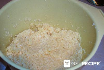 Пирог из песочного теста с грушами и кокосовой стружкой