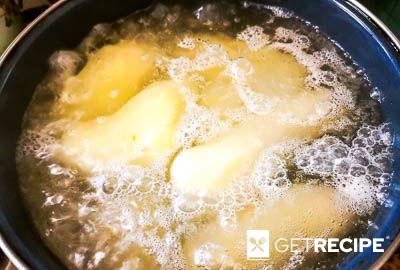 Картофельные котлеты с мясом, сыром и оливками (2-й рецепт)