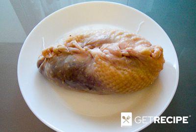 Фаршированные печенкой куриные грудки (2-й рецепт)