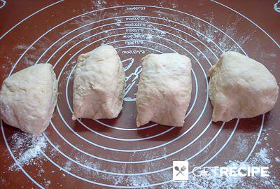 Лепешки на кефире (вместо хлеба) (2-й рецепт)