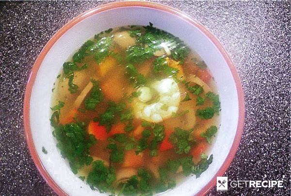 Photo of Тайский суп Том Ям Ганг .