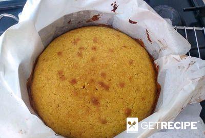 Бисквитный пирог со сливами и меренгой (2-й рецепт)