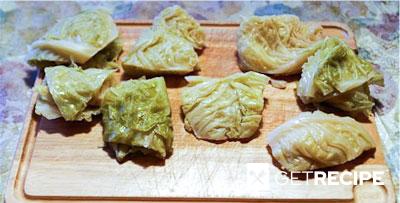Постный шницель из молодой капусты (2-й рецепт)