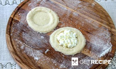 Закусочные ватрушки с сыром и творогом (2-й рецепт)