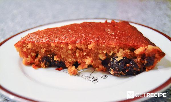 Photo of Постный медовый пирог с черносливом.