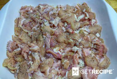 Картофельная запеканка с мясом кролика под сырной корочкой (2-й рецепт)
