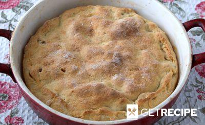 Пирог с тыквой и яблоками (2-й рецепт)