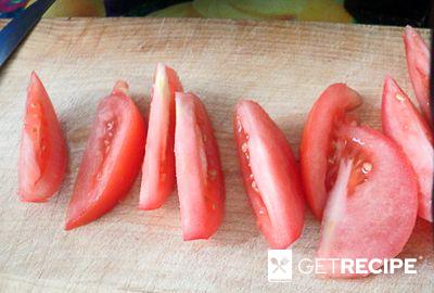Салат из пангасиуса с картофелем и помидорами (2-й рецепт)