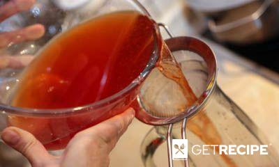 Холодный чай с костяникой (2-й рецепт)
