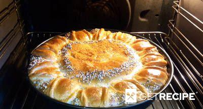 Пирог с капустой и фаршем (2-й рецепт)