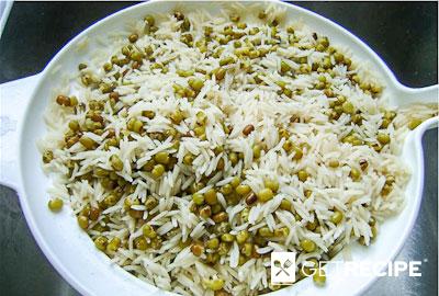 CookAtHome - Рецепты узбекской кухни: Маш-кичири (узбекский плов из маша с бараниной)