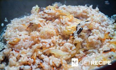 Жареный рис с яйцом и зеленью (2-й рецепт)