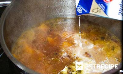 Тыквенный крем-суп с мёдом и тимьяном (2-й рецепт)
