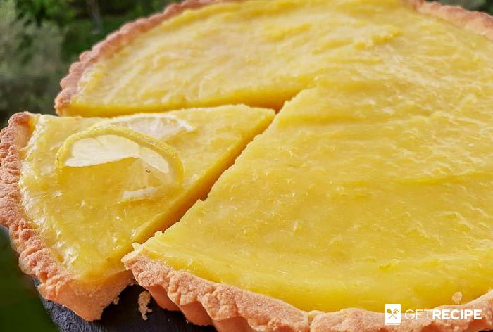 Photo of Французский песочный пирог с заварным лимонным кремом (tarte au citron).