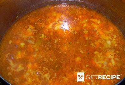 Пряный суп с фасолью и корнеплодами (2-й рецепт)