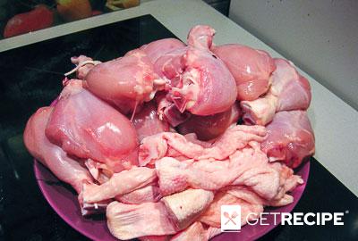 Фаршированные куриные голени (2-й рецепт)