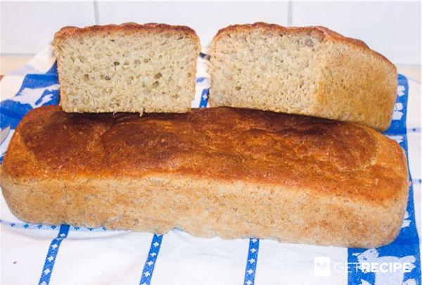 Photo of Формовой хлеб из пшеничной муки и овсяных хлопьев (2-й рецепт)