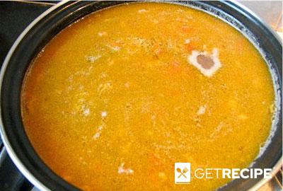 Густой суп с машем и домашней лапшой (2-й рецепт)