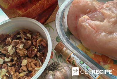 Куриные котлеты с грецкими орехами в панировке (2-й рецепт)
