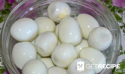 Маринованные яйца с куркумой