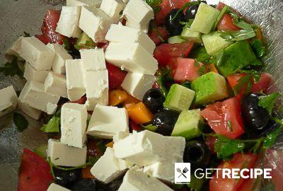 Греческий салат классический (2-й рецепт)