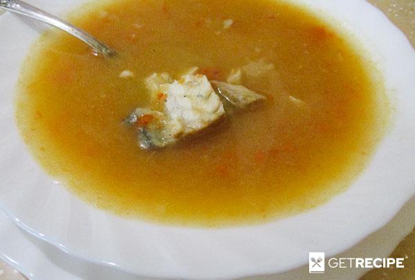 Рыбный суп-пюре с тыквой .