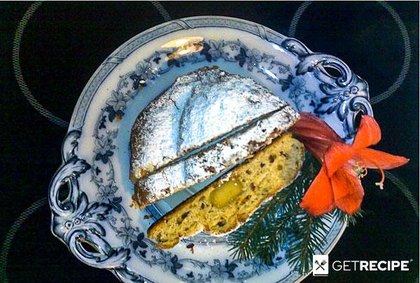 Photo of Рождественский штоллен с марципаном (Christstollen) (2-й рецепт)