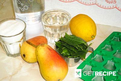 Грушево-лимонный пунш (2-й рецепт)