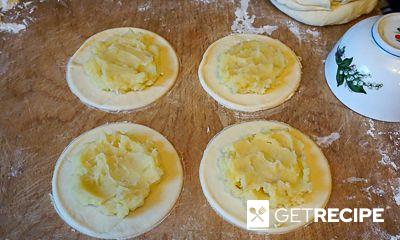 Открытые пирожки калитки с картошкой (2-й рецепт)