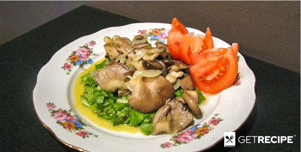 Photo of Теплый салат с вешенками (2-й рецепт)