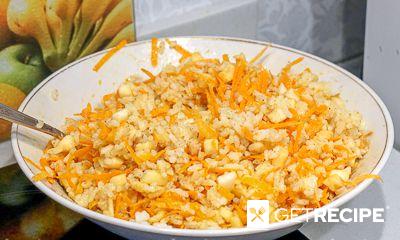 Рисовая запеканка с яблоками и морковью (2-й рецепт)