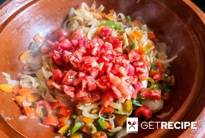 Кальмары в томатном соусе с оливками по-мароккански в тажине (2-й рецепт)
